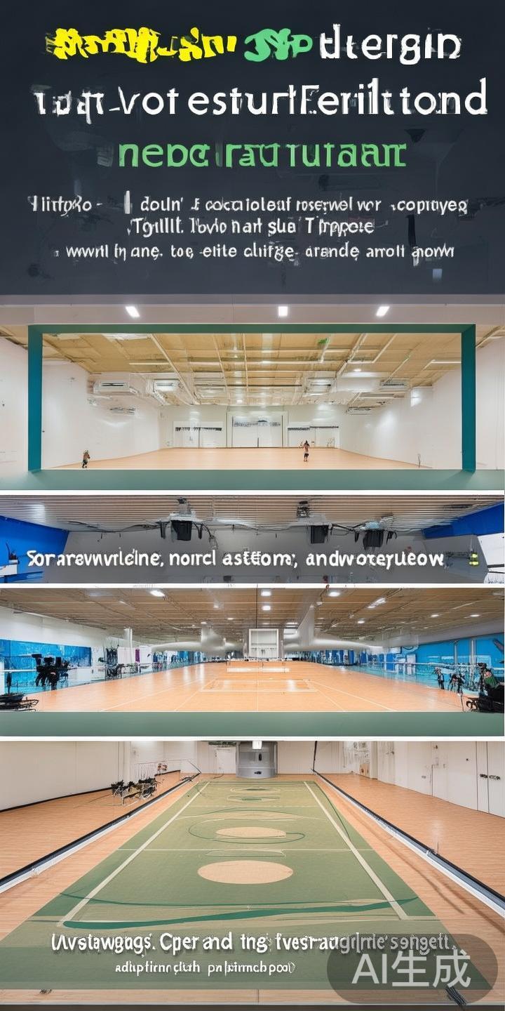 升级后的体育场馆面积显著扩大，配备了智能化设备，满